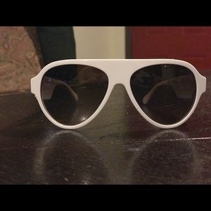 VERSACE white aviators brand new!!!